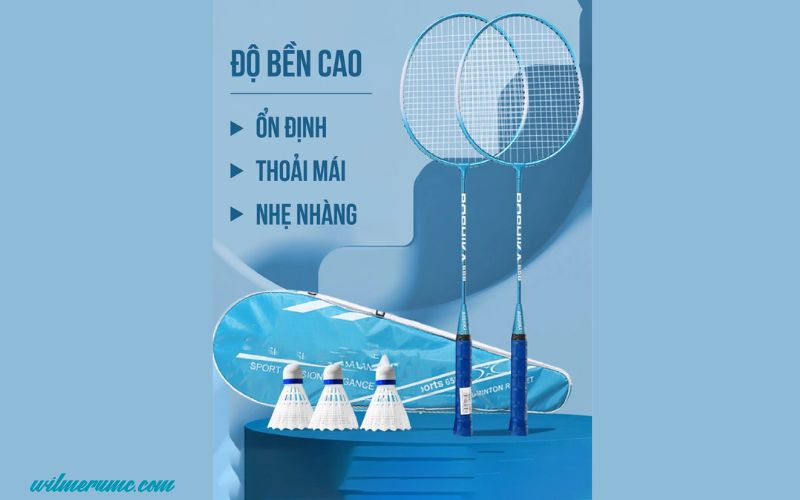 Vợt cầu lông chính hãng FITEZY hợp kim siêu nhẹ dành cho mọi lứa tuổi